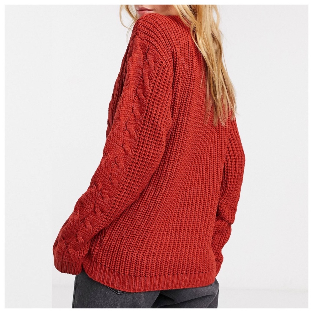 Unique 21 Chunky Cable Knit Sweater - Picture 4 of 7